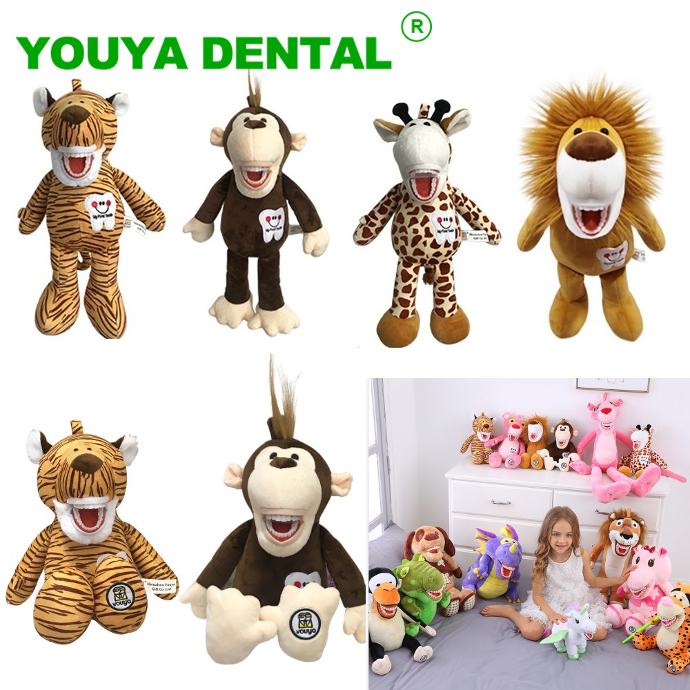 Kids Education Shows - Dental Plush Toys Brushing Teeth Teaching