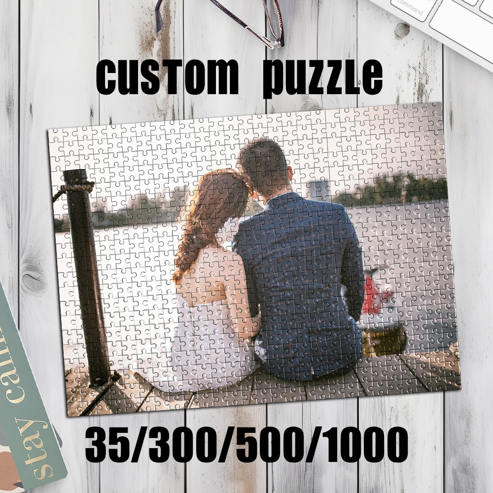 Kids Education Toy - Personalized Custom Photo Puzzle Customize Waterfront