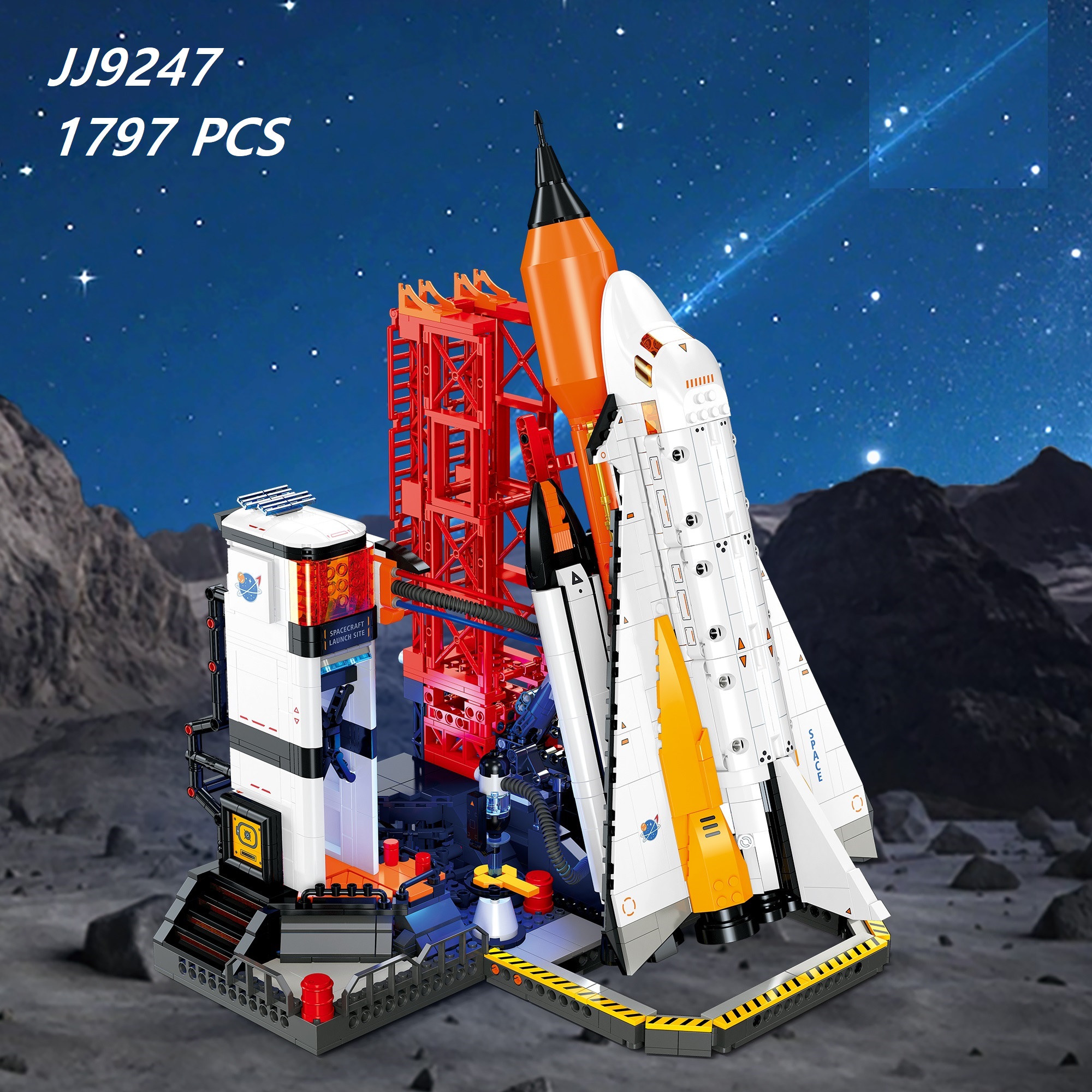 Kids Education Sites - Astronaut Assembly Building Blocks JJ9247 Model
