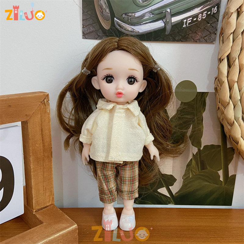 Educational Cartoon For Kids - 1/8 BJD Doll 16cm Dolls Munecas