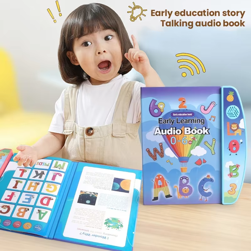 Kids Education Books - Kids' English Learning Intelligence Touch Book,