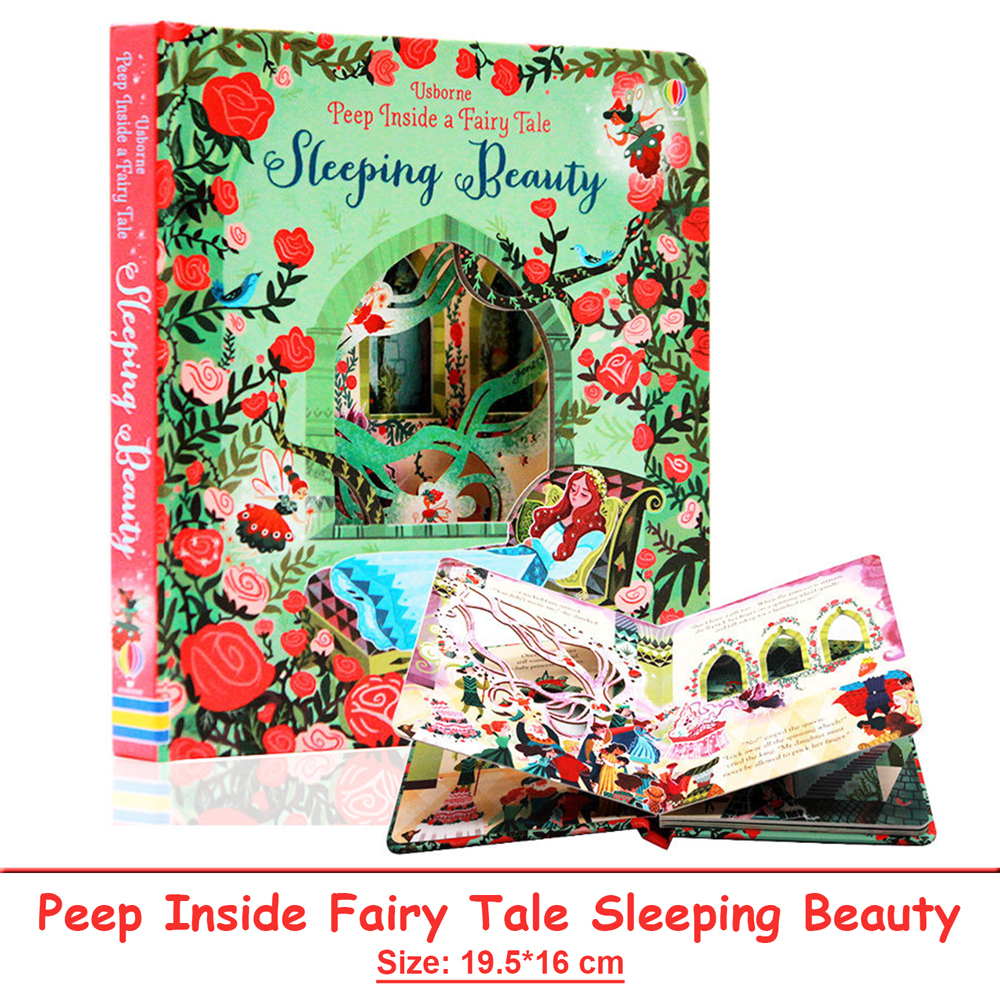 Kids Education Picture - Usborne Peep Inside Fairy Tale Sleeping