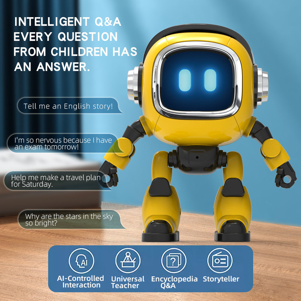 Kids Education Toy - DeepSeek AI Voice RC Robot Intelligent