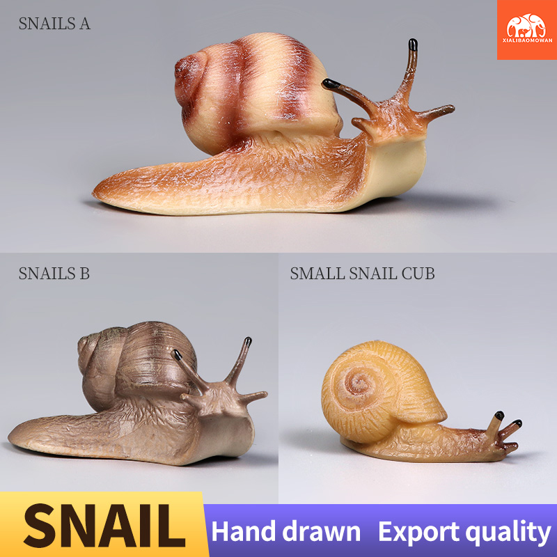 Kids Education Picture - Educational Snail Action Figures Toy for