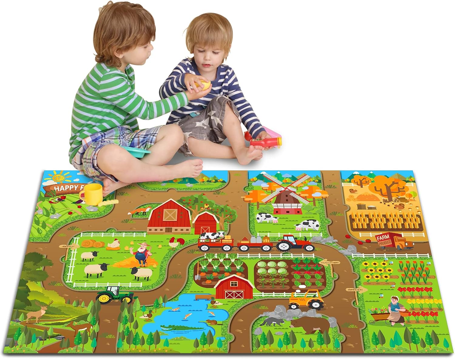 Kids Education Toy - Kids Dream Mat Happy Farm Activity