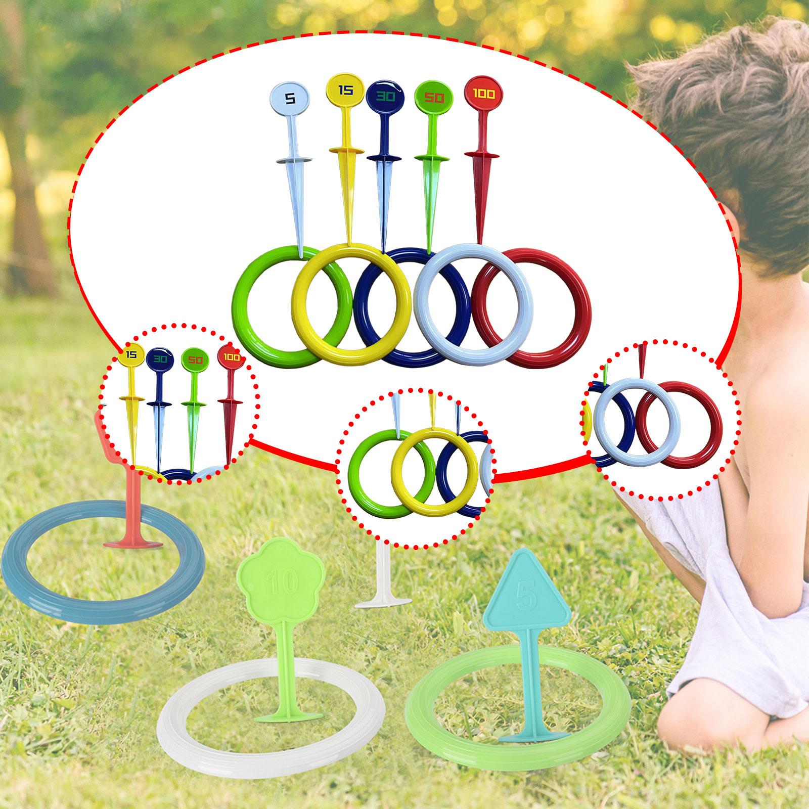 Kids Education Shows - Kids Rings Toss Game Set 5