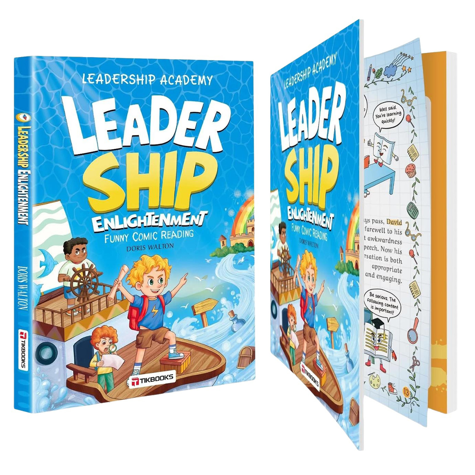Kids Education Books - Leadership Comic Workbook,Educational Comics for Cultivates