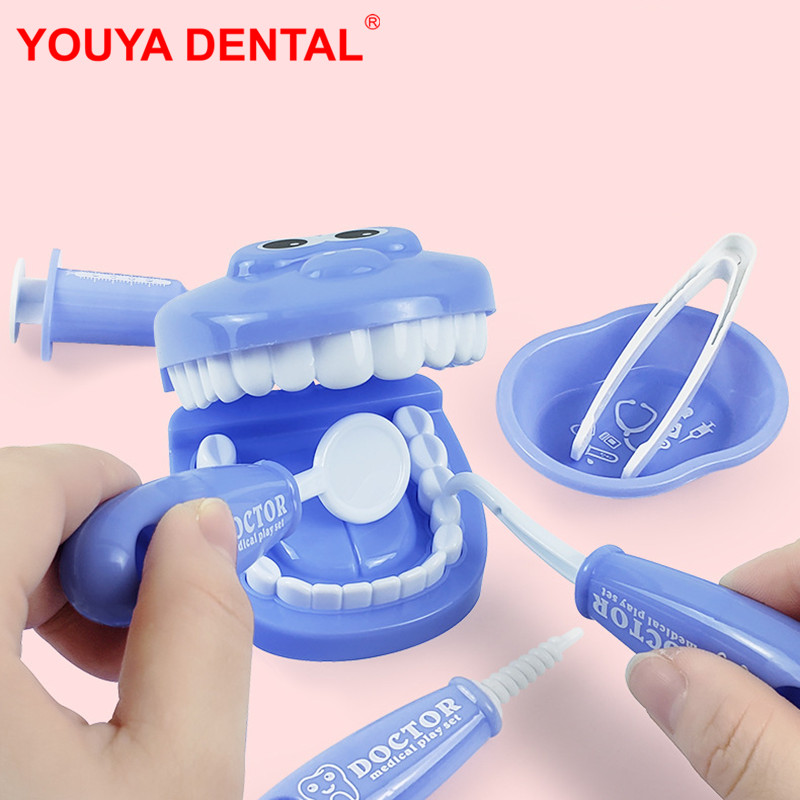 Kids Education Shows - 9Pcs Dental Kit Toy Dentistry Toys