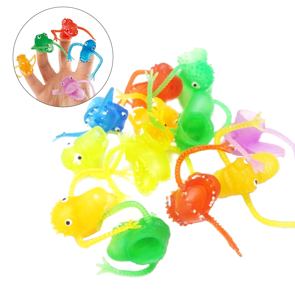 Kids Education Shows - 10/20Pcs Finger Puppets Cool Creepy Finger