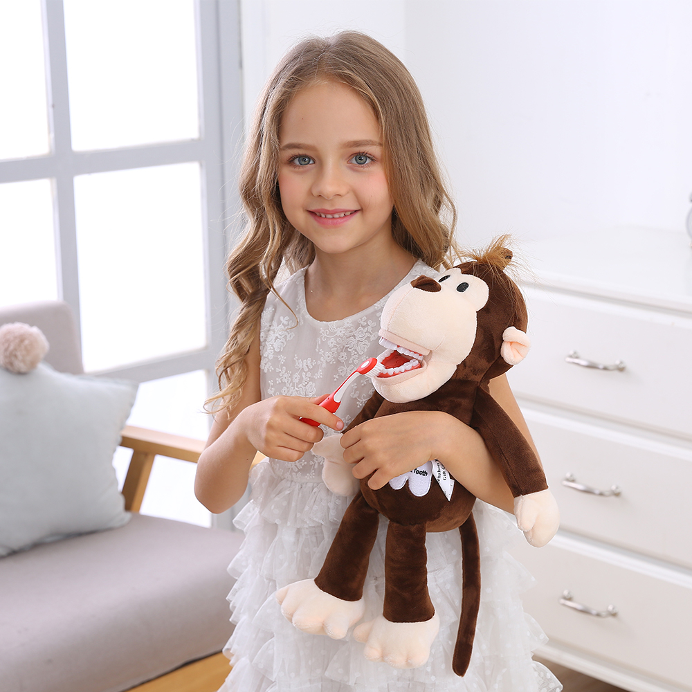 Dental Plush Toys Brushing Tee - огляд і ціна Kids Education Shows