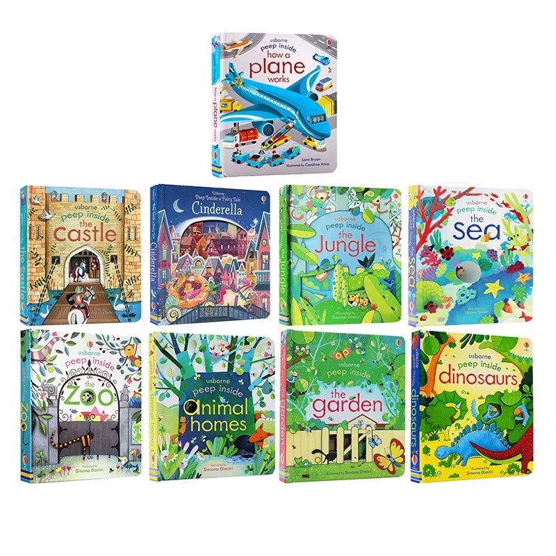 Peep Inside Usborne Book Engli - огляд і ціна Kids Education Picture