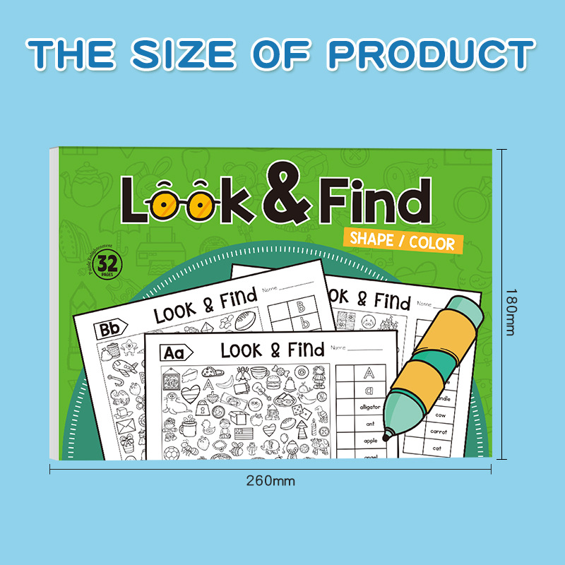 Kids Finding Item Fun Coloring - огляд і ціна Kids Education Books