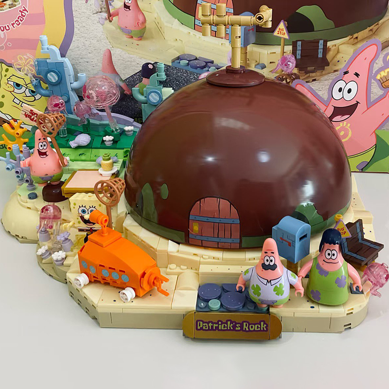Spongebob Patrick Star Rock Ho - огляд і ціна Kids Education Toy