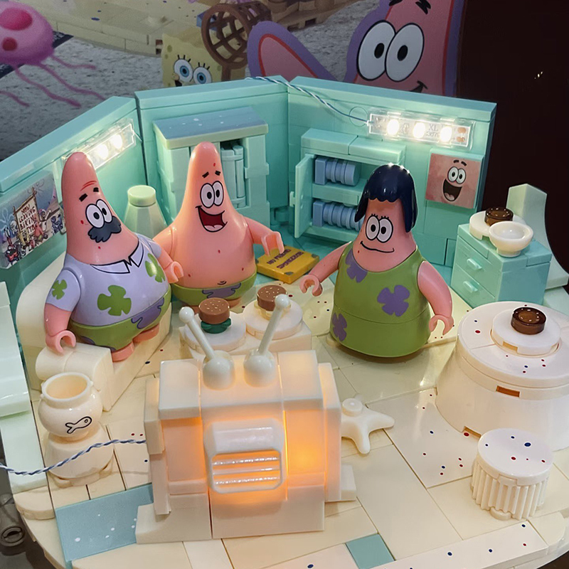 Spongebob Patrick Star Rock Ho - огляд і ціна Kids Education Toy