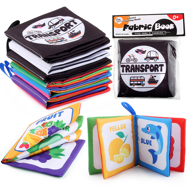 Baby Cloth Book for Newborns 0 - огляд і ціна Kids Education Books
