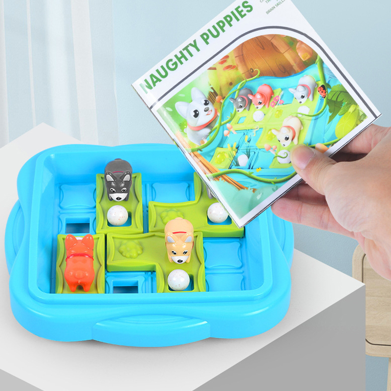 Board Game Naughty Puppies Chi - огляд і ціна Educational Cartoon For Kids