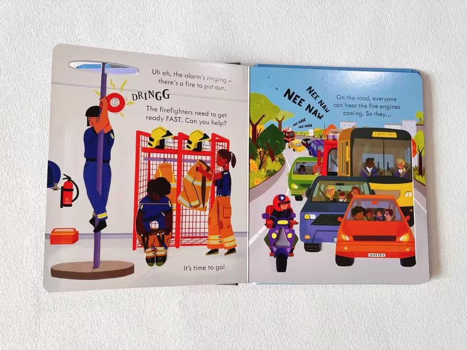 Usborne Peep Inside How A Fire - огляд і ціна Kids Education Books