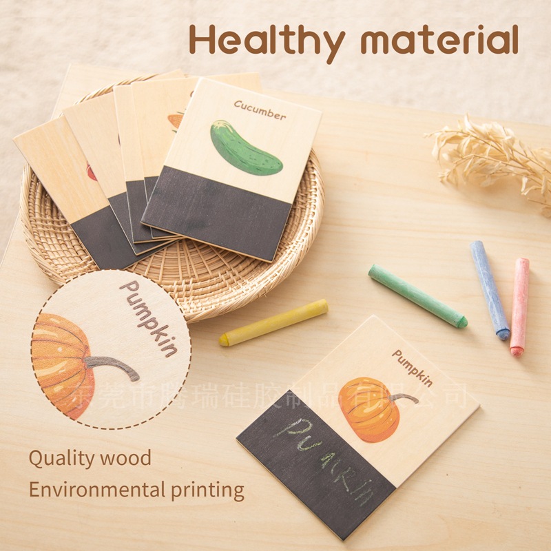 Wooden Cognition Flash Cards W - огляд і ціна Kids Education Shows