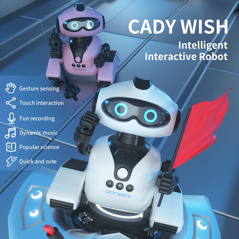 Mini RC Robot Sensing CADY WID - огляд і ціна Kids Education Shows