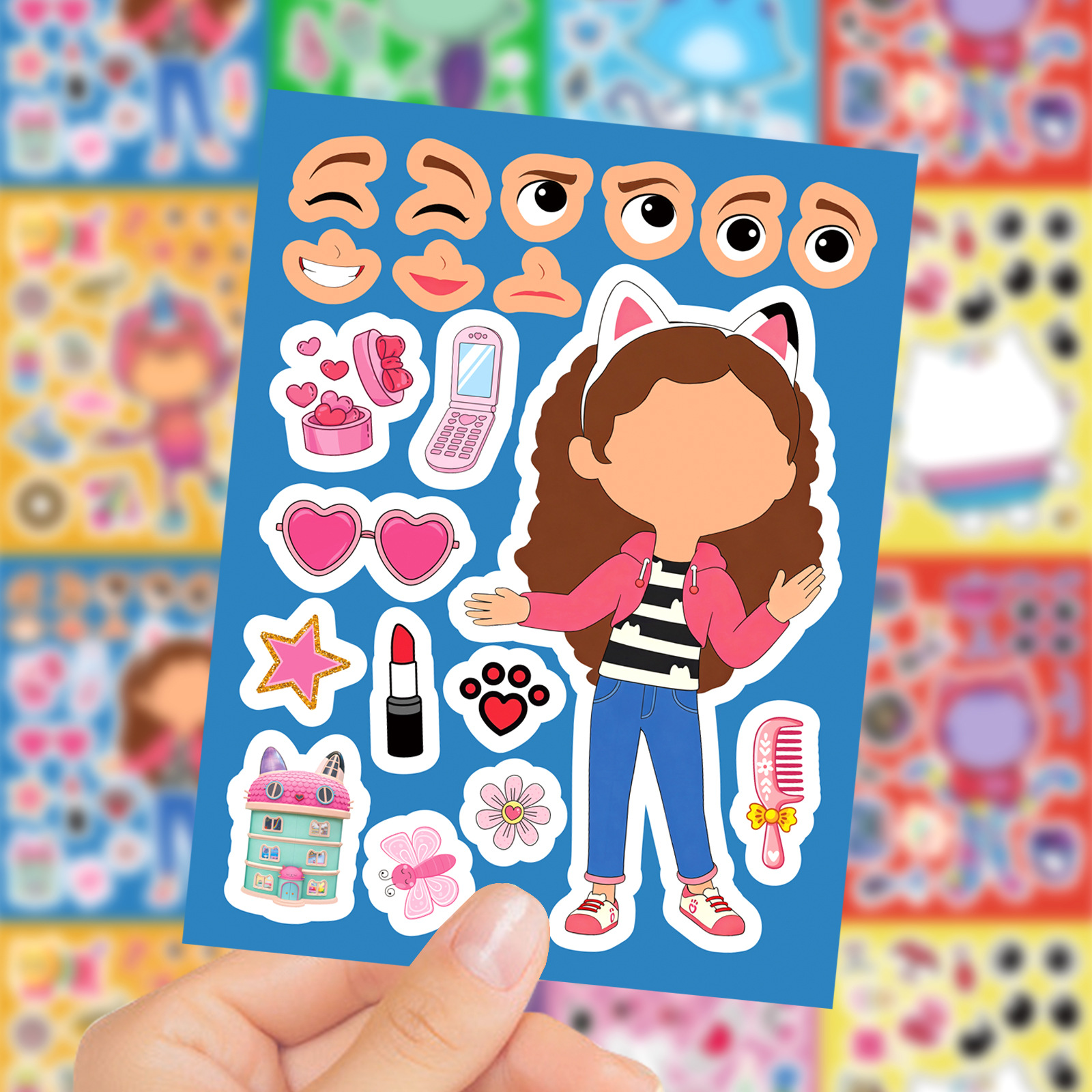 8/16Sheets Gabby's Dollhouse M - огляд і ціна Educational Cartoon For Kids