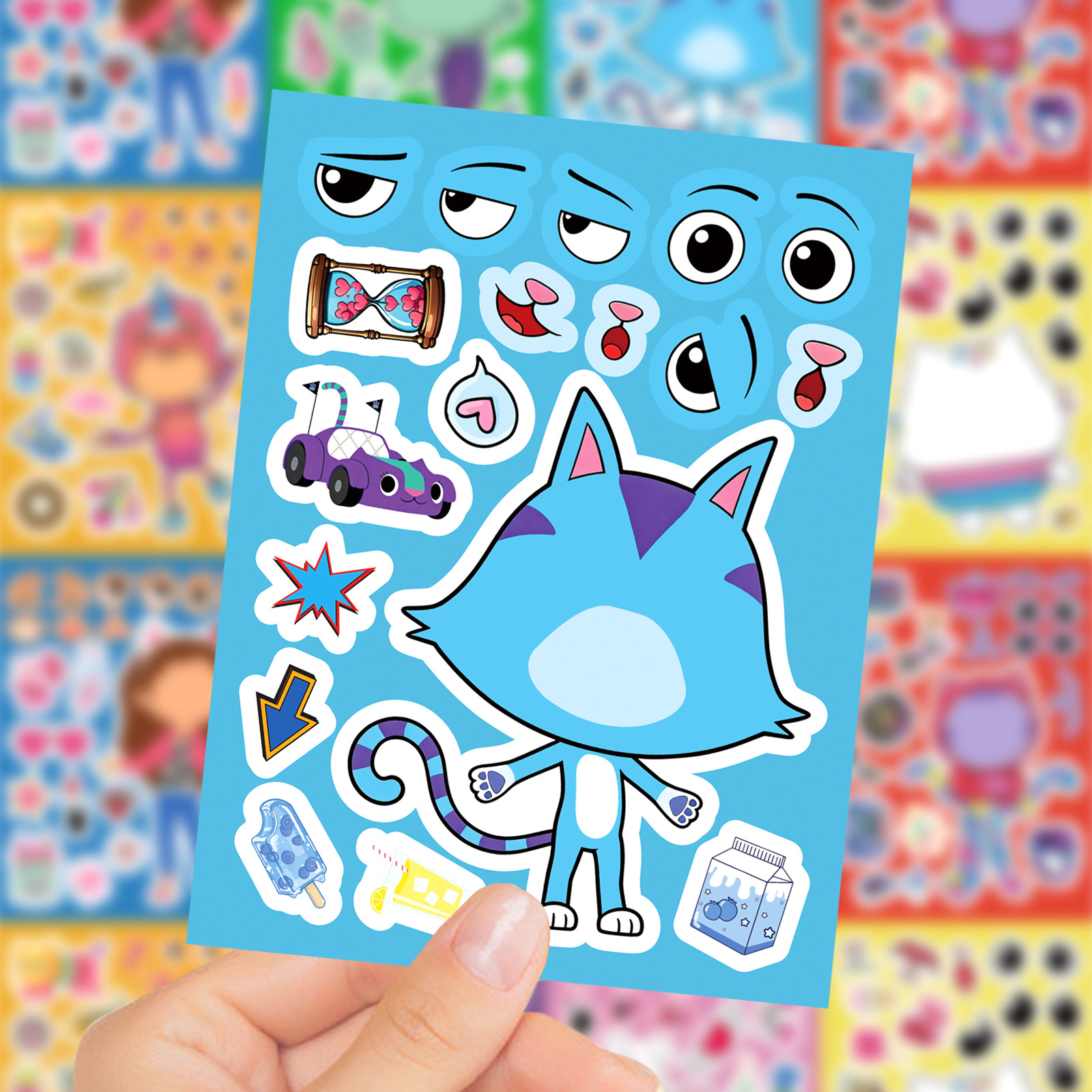 8/16Sheets Gabby's Dollhouse M - огляд і ціна Educational Cartoon For Kids
