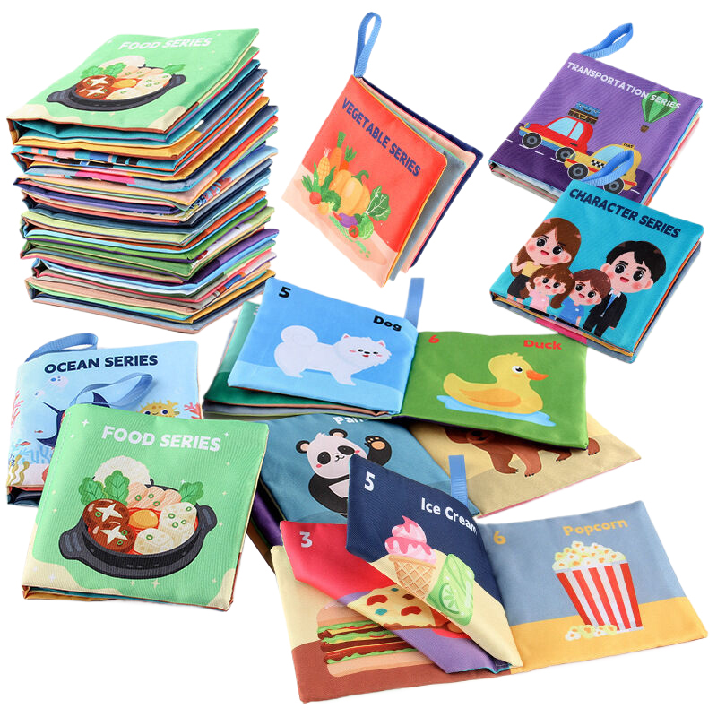[J] Cloth Book For Early Educa - огляд і ціна Kids Education Books