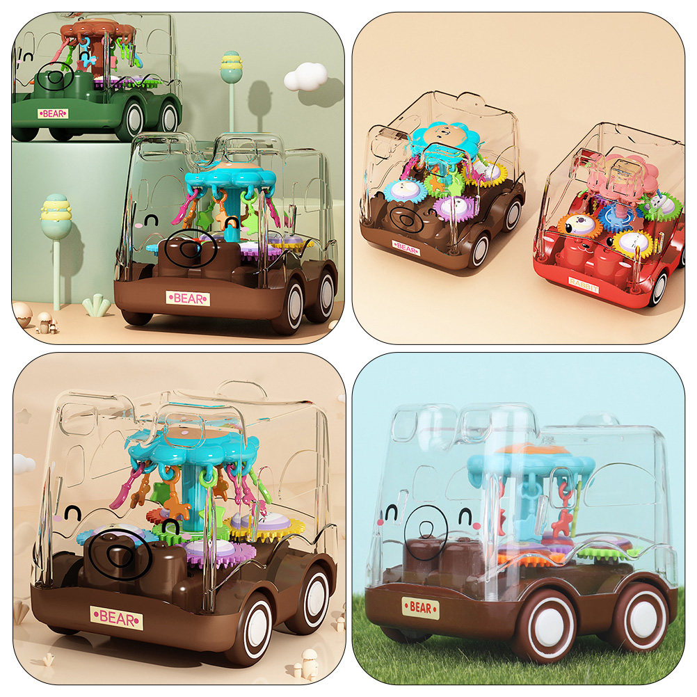 Creative Pull Back Gear Car In - огляд і ціна Educational Cartoon For Kids