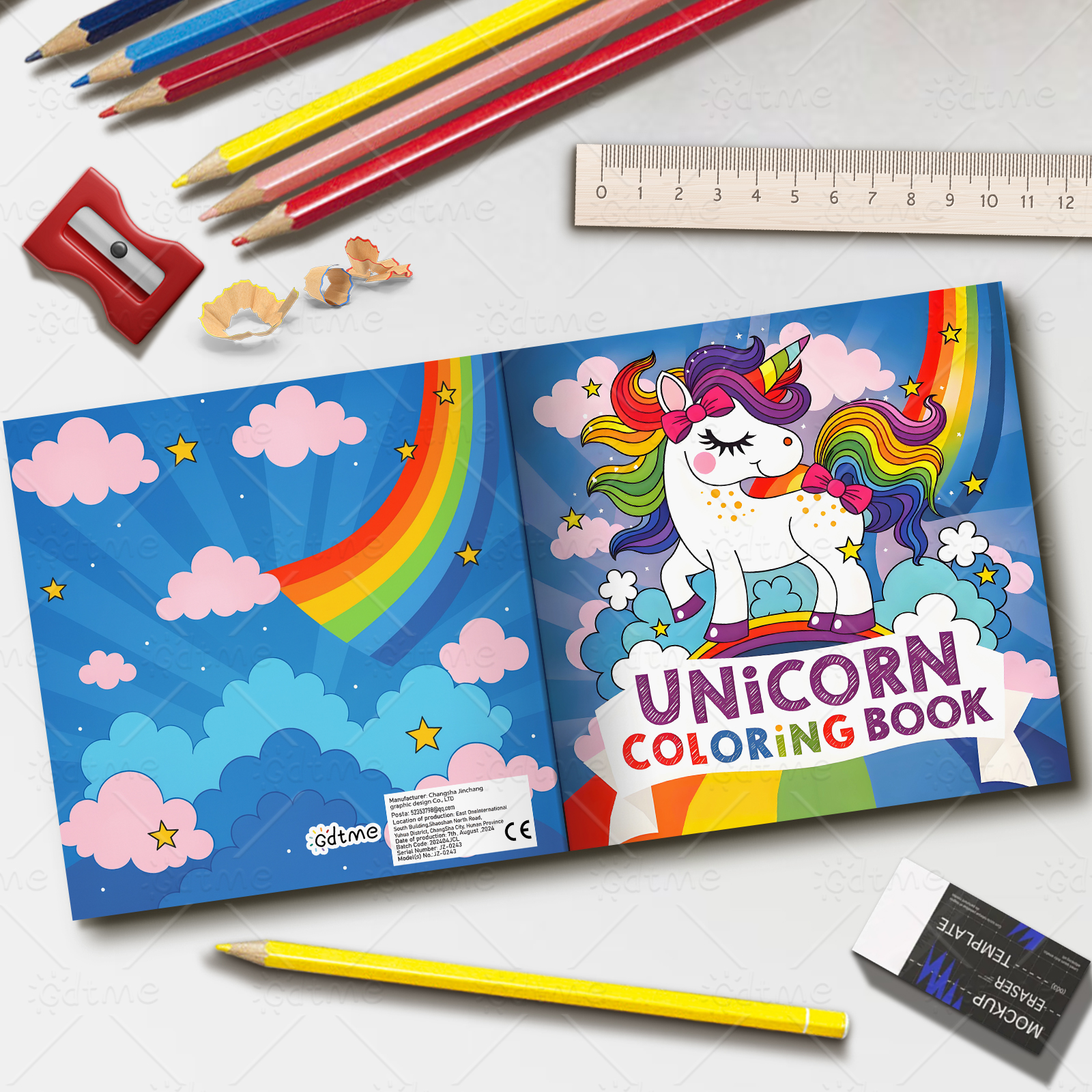 Magical Friends Coloring Book  - огляд і ціна Kids Education Books