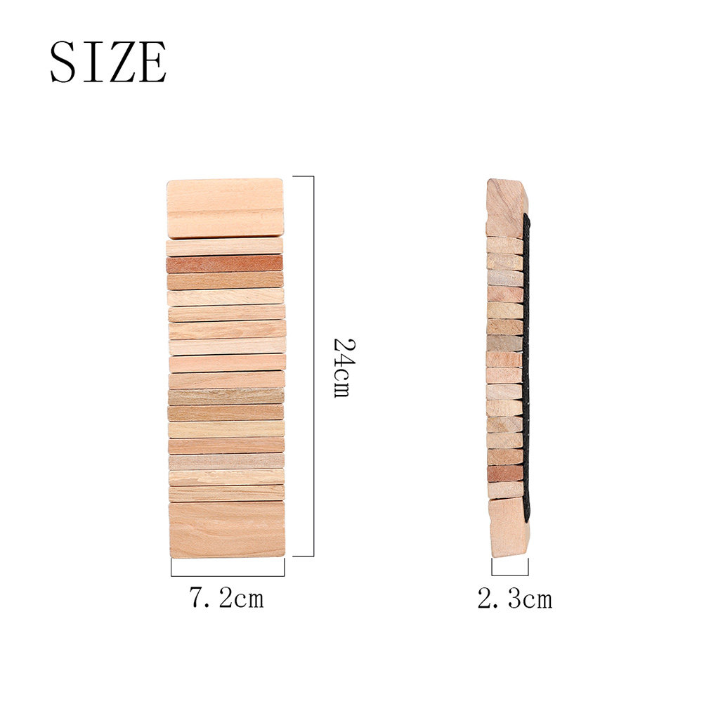 1pc Wooden Musical Wood Bendin - огляд і ціна Kids Education And Recreation