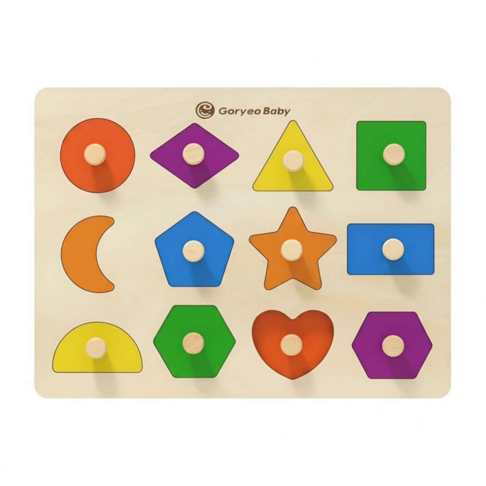 Number Game Board, Wooden Shap - огляд і ціна Kids Education Toy