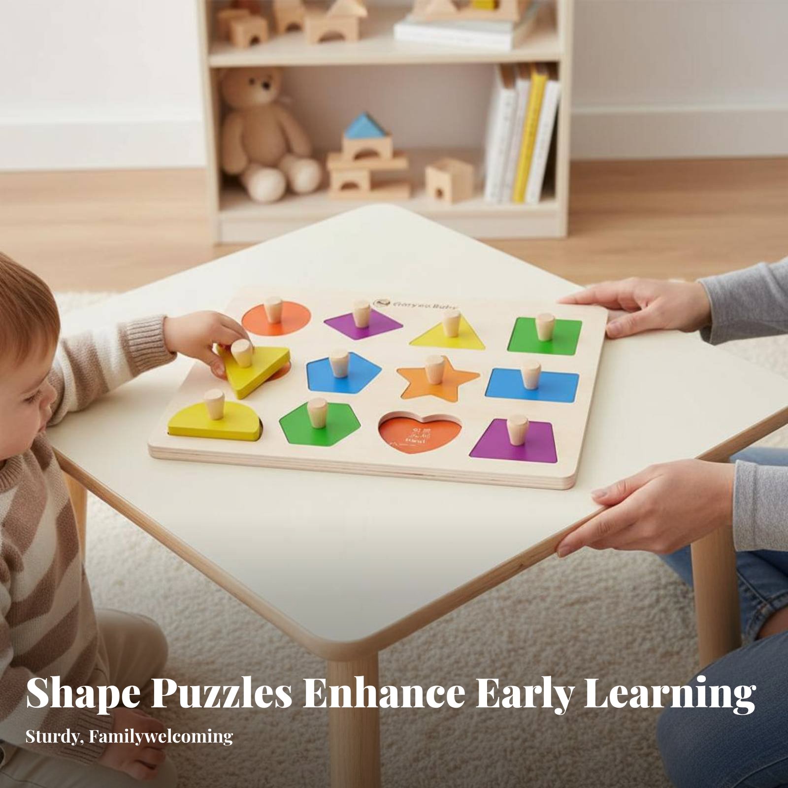 Number Game Board, Wooden Shap - огляд і ціна Kids Education Toy