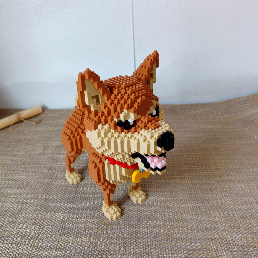 KNEW BUILT Shiba Inu Dogs Mode - огляд і ціна Kids Education And Recreation