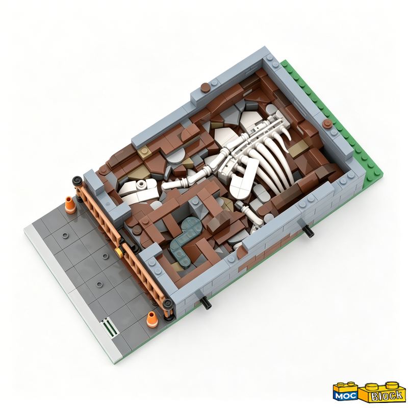 761 PCS Dinosaur Stegosaurus F - огляд і ціна Kids Education Sites