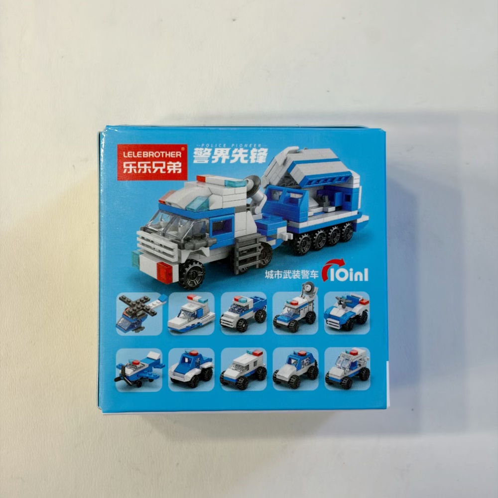 2-in-1 Police Helicopter Build - огляд і ціна Kids Education Toy