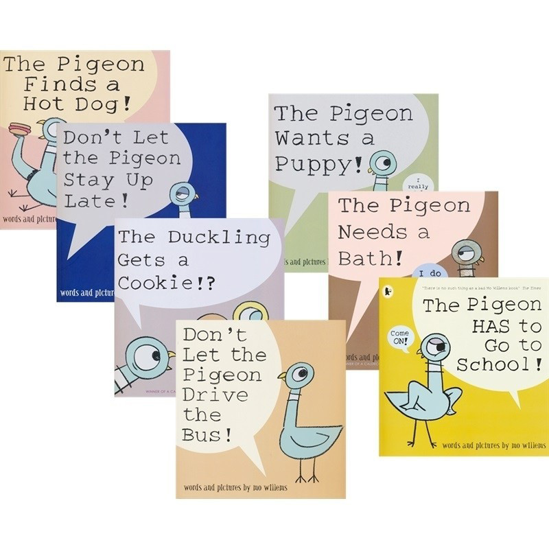 9 Books Don't Let the Pigeon D - огляд і ціна Kids Education Picture