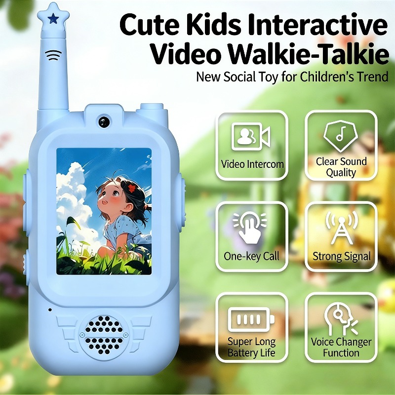 2PC Kids Video Walkie Talkies  - огляд і ціна Kids Education And Recreation
