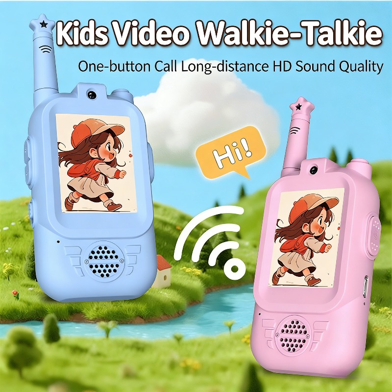 2PC Kids Video Walkie Talkies  - огляд і ціна Kids Education And Recreation