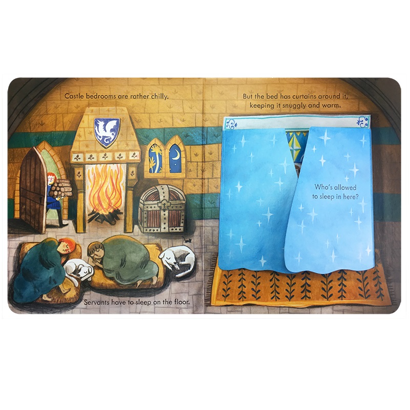 Usborne Peep Inside The Castle - огляд і ціна Kids Education Picture