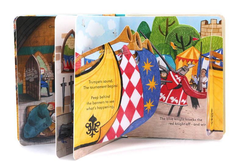 Usborne Peep Inside The Castle - огляд і ціна Kids Education Picture