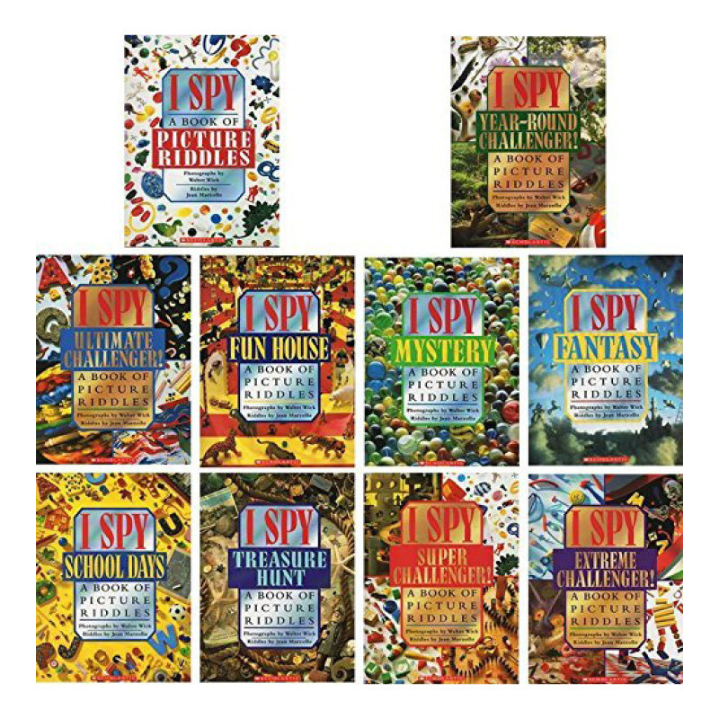 10 Books Set I Spy Ultimate Co - огляд і ціна Kids Education Picture