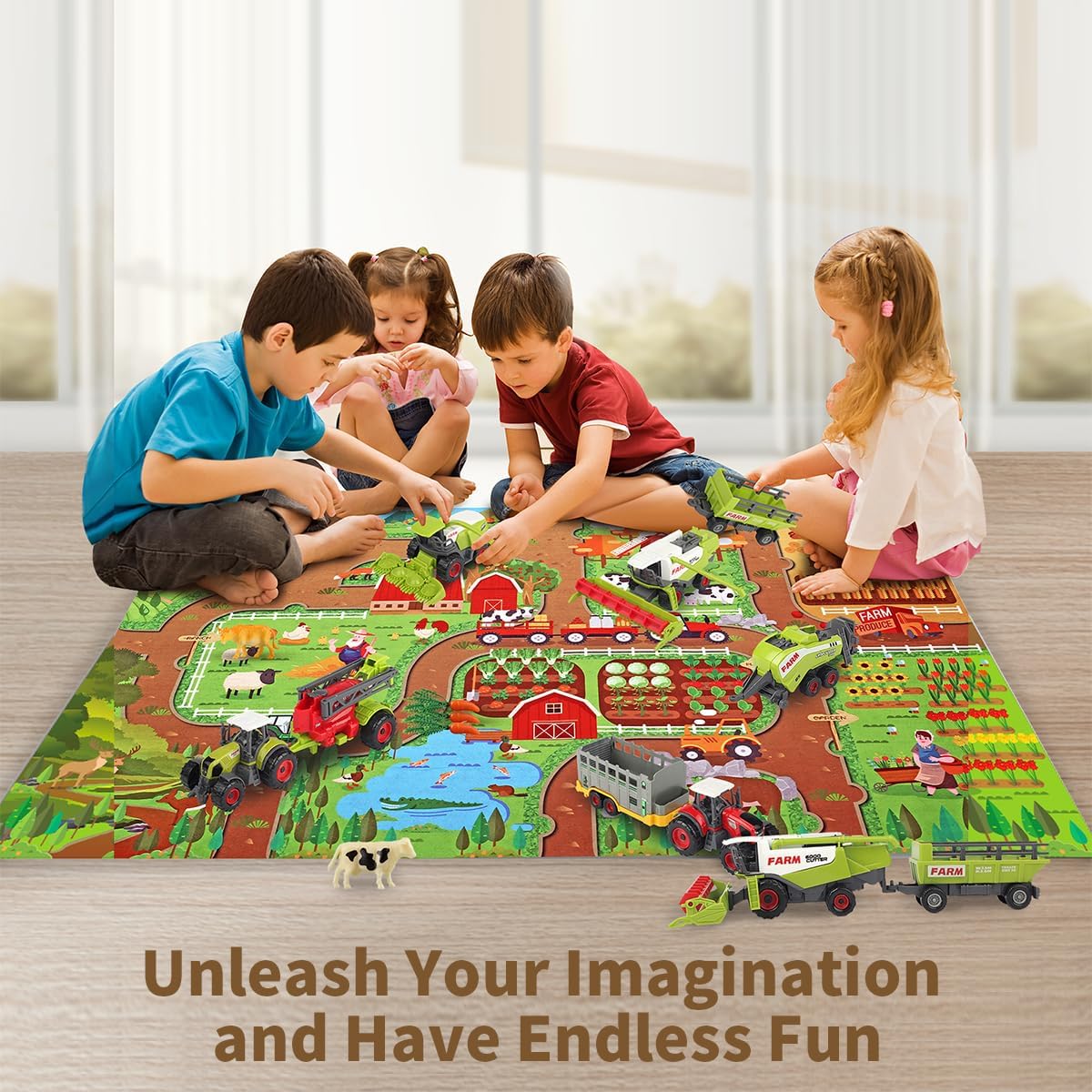 Kids Dream Mat Happy Farm Acti - огляд і ціна Kids Education Toy