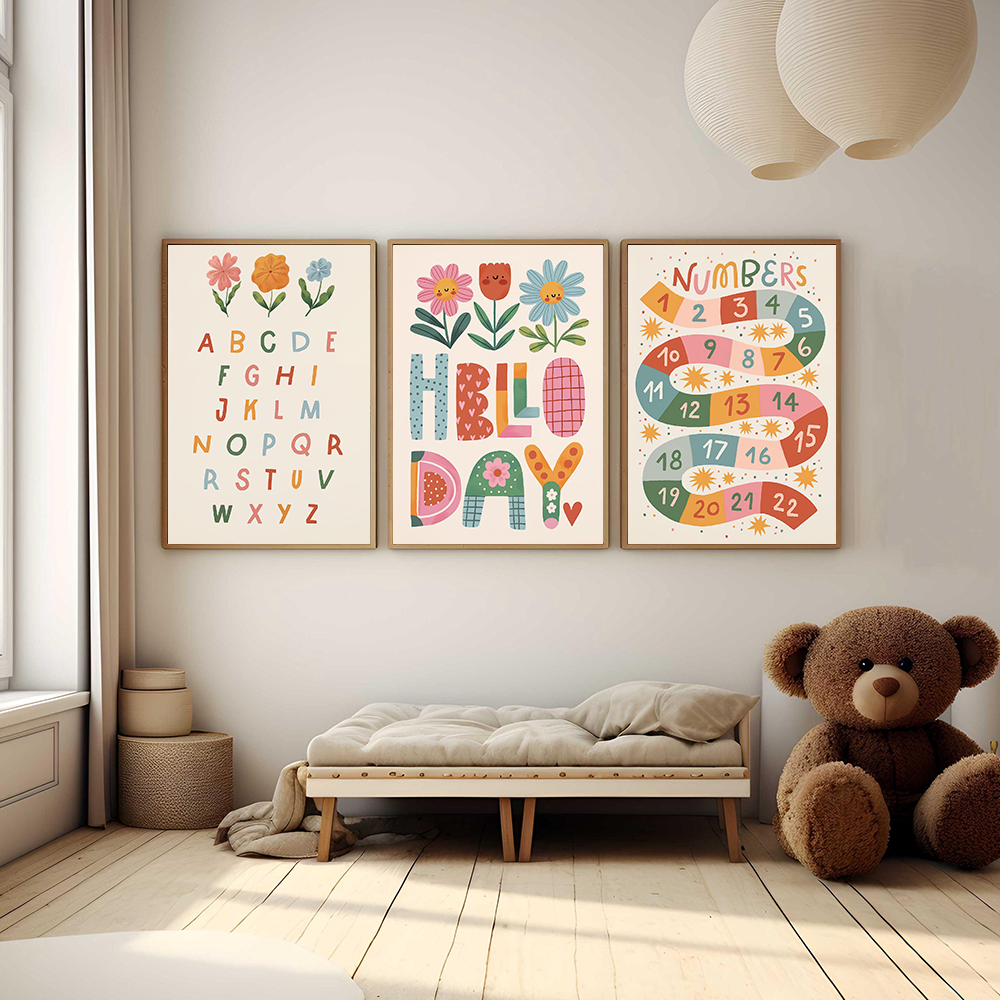 Floral Alphabet Education Kid  - огляд і ціна Educational Cartoon For Kids
