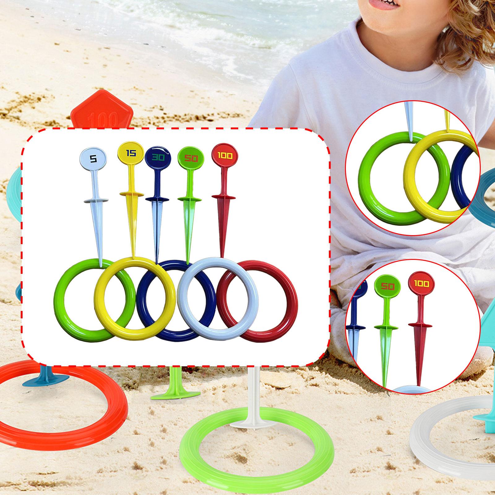 Kids Rings Toss Game Set 5 Thr - огляд і ціна Kids Education Shows