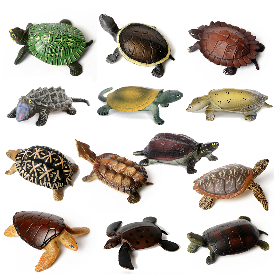 Realistic Plastic Sea Turtle L - огляд і ціна Kids Education Shows