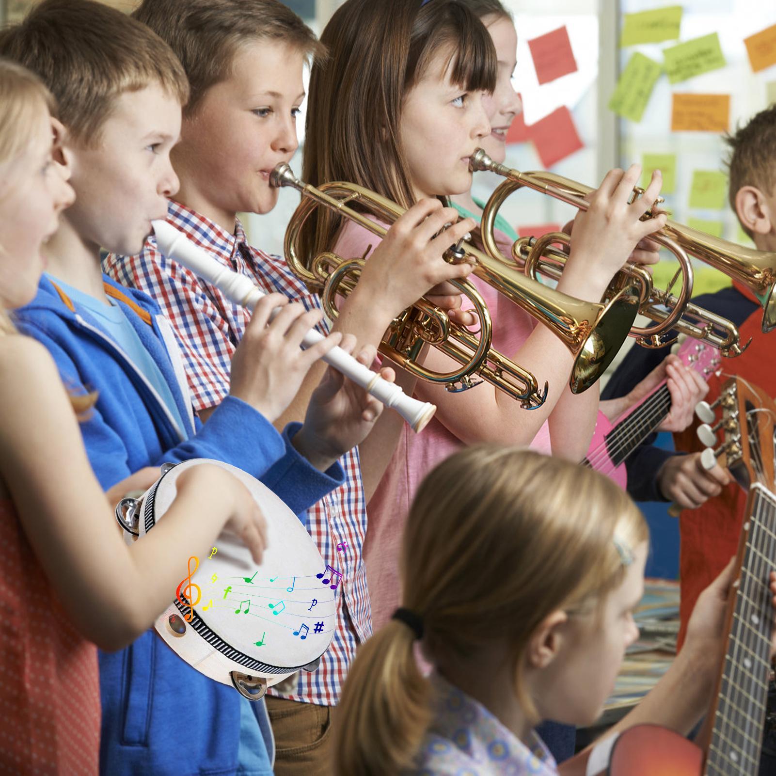 Tambourine For Kids 6 Inch Han - огляд і ціна Kids Education And Recreation