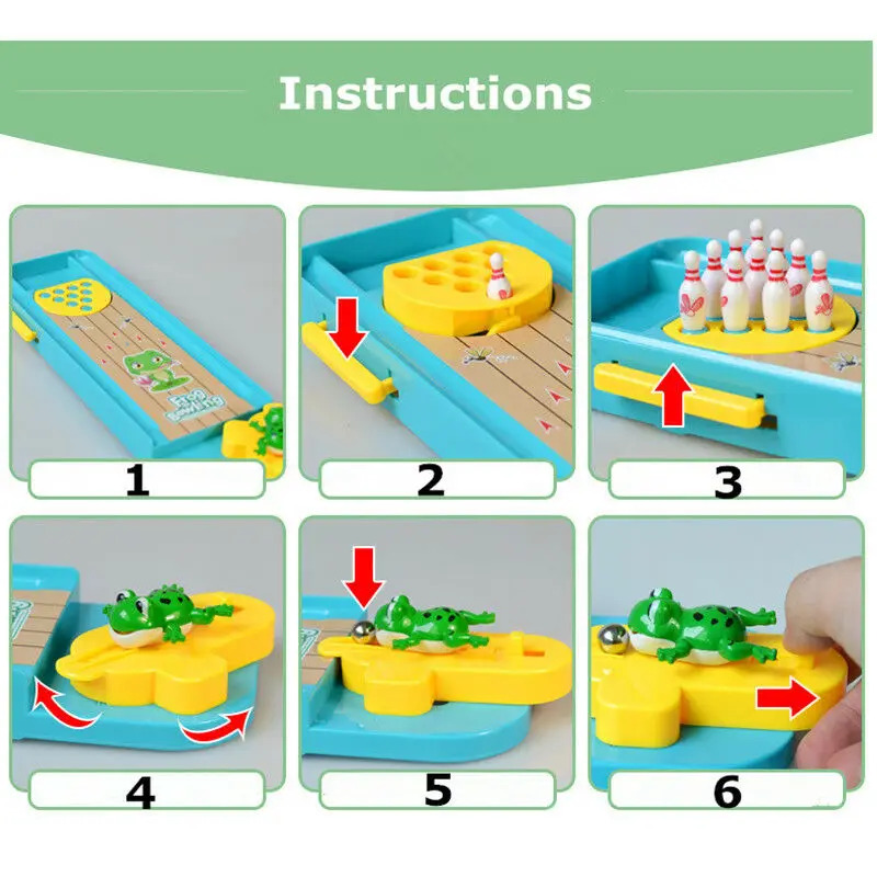 Frog Bowling Game for Kids Edu - огляд і ціна Kids Education Shows