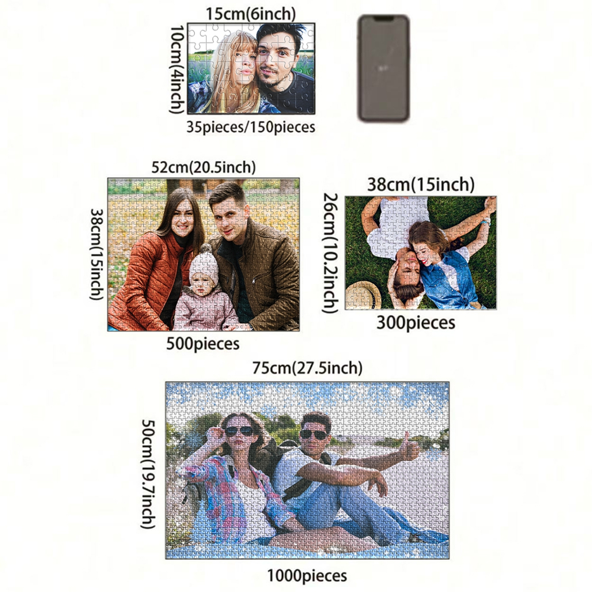 35/300/500/1000pcs Personalize - огляд і ціна Kids Education Toy