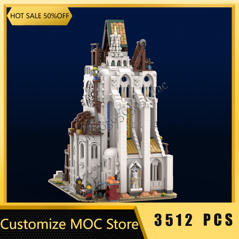 3512 PCS Medieval Construction - огляд і ціна Kids Education Sites