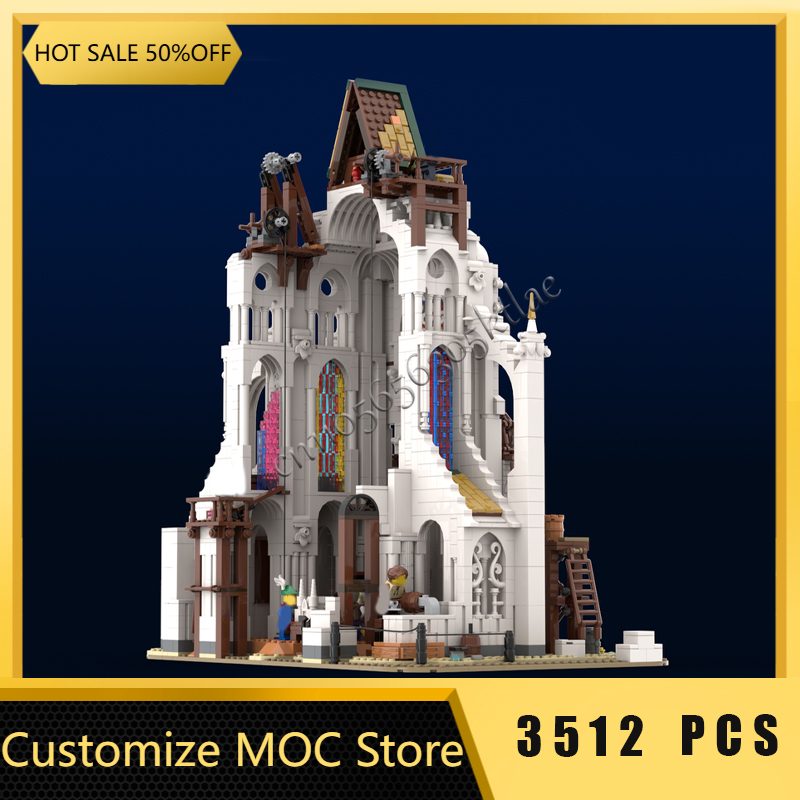 3512 PCS Medieval Construction - огляд і ціна Kids Education Sites