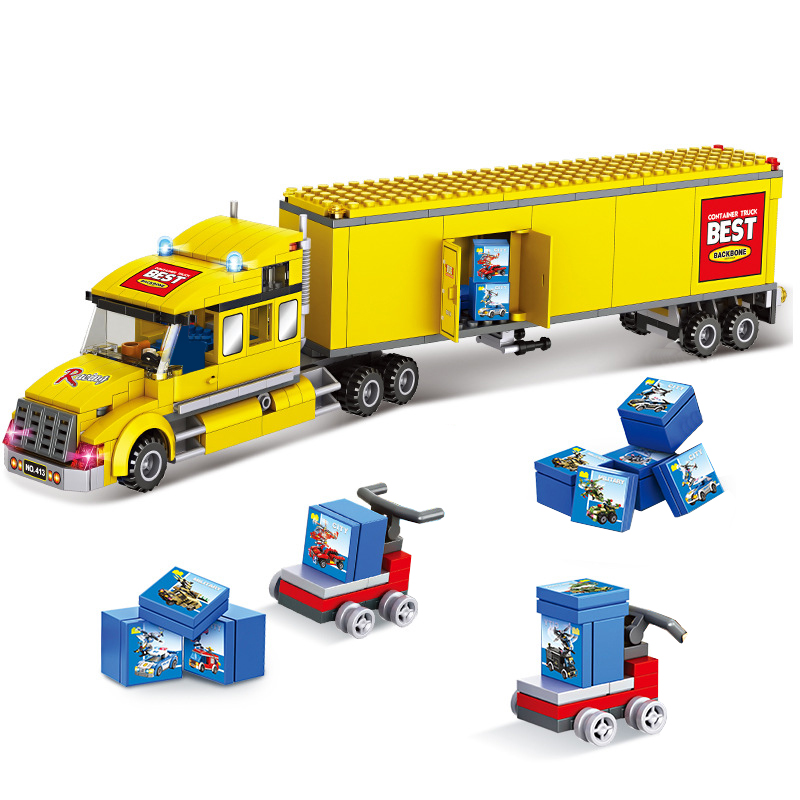 New Modern City Big Cargo Frei - огляд і ціна Kids Education Sites